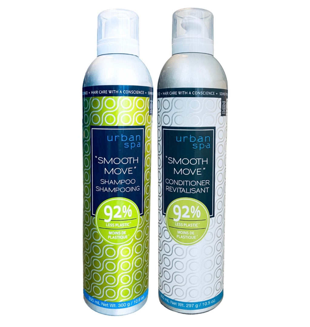 Smooth Move Shampoo & Conditioner | Natural Hair Care Sets – Urban Spa
