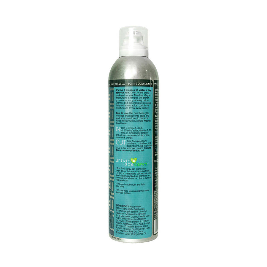 moisture moisturizing shampoo drench coarse curly wavy hair vitamins minerals essential fatty amino acids ingredients