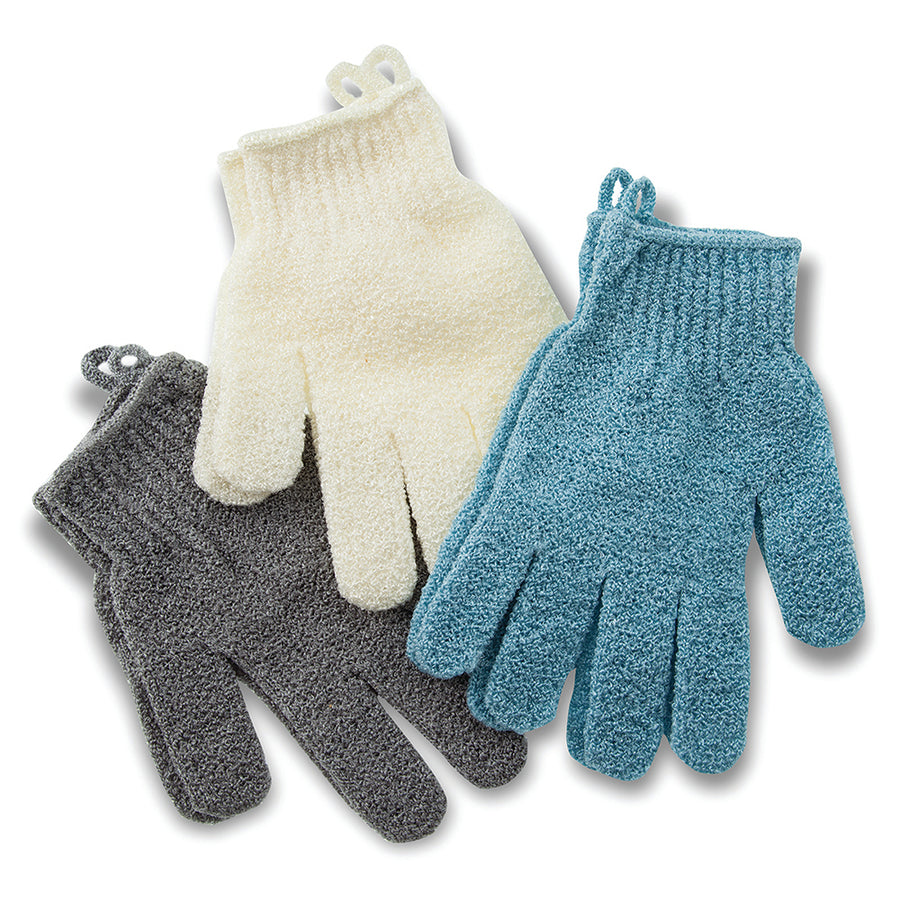 The get-glowing gloves, Exfoliating gloves, best exfoliating gloves, exfoliating shower gloves, exfoliating gloves for body