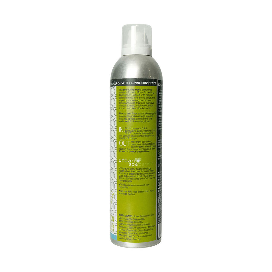 smoothing conditioner natural essential fatty amino acids tames frizz and sticky frizz bounce