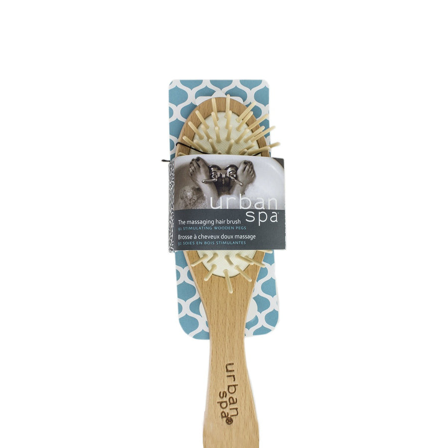 The massaging hairbrush, wooden hair brush, natural hair brush